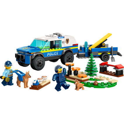 LEGO 60369 Polisens mobila hundträning