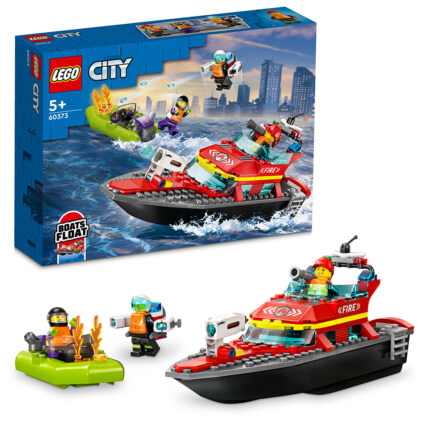 LEGO 60373 Brandräddningsbåt