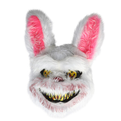 Blodig kaninmask