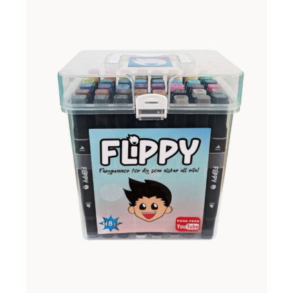 Flippy fiberpennor 48-pack