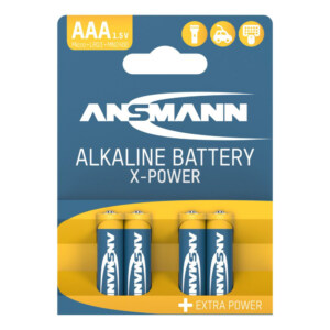 4-pack AAA X-Power batterier