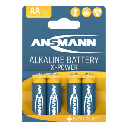 4-pack AA X-Power batterier