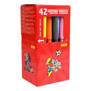 Fiberpenna i burk - 42-pack
