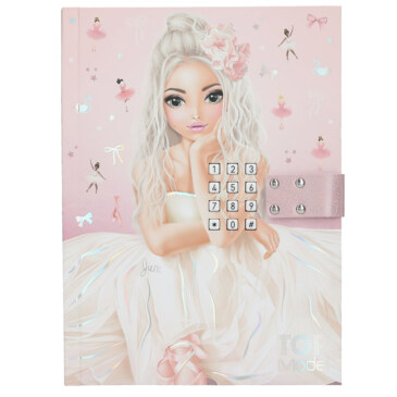 TOPModel Dagbok m. kod & musik - Balett