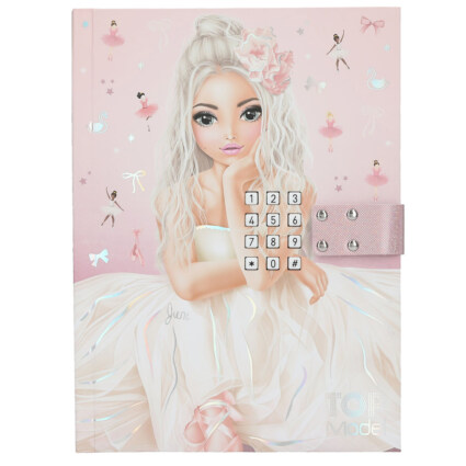 TOPModel Dagbok m. kod & musik - Balett