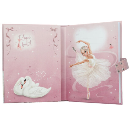 TOPModel Dagbok m. kod & musik - Balett