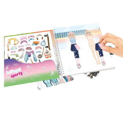 TOPModel Dress Me Up Sport Stickersbok