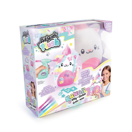 AIRBRUSH PLUSH Kawaii Kitty