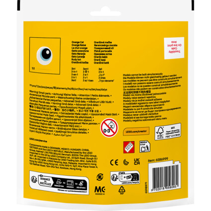 LEGO 30714 Orange katt