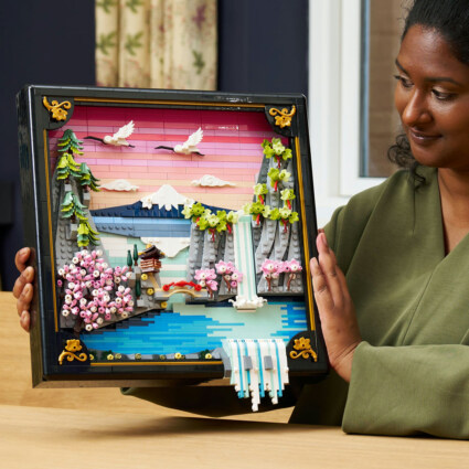 LEGO 31218 Landskap med japanska körsbärsblommor