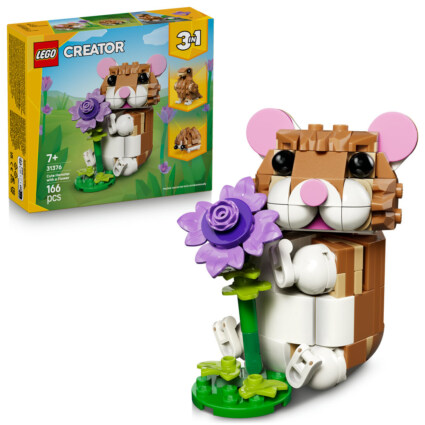LEGO 31376 Söt hamster med blomma