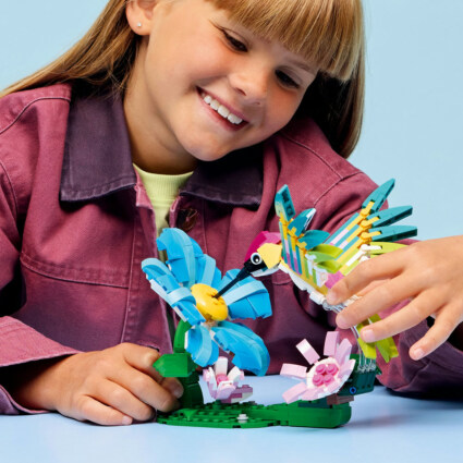 LEGO 31384 Vilda djur: färgglad kolibri