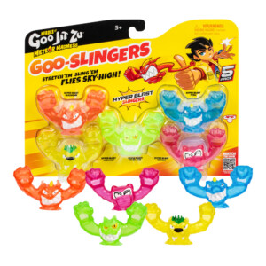 Goo Jit Zu Meteor Madness Slingers Glow 5-pack