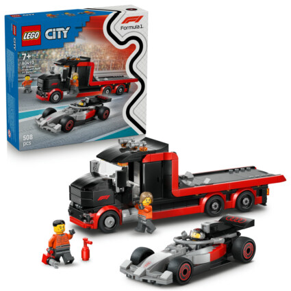 LEGO 60493 F1® uppvisningsbil med Audi F1® racerbil