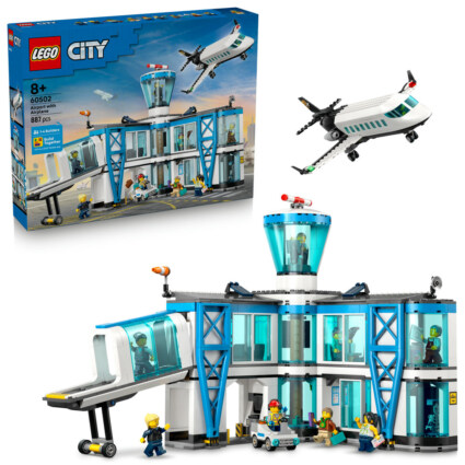 LEGO 60502 Flygplats med flygplan