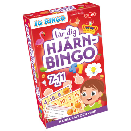 Lär dig Hjärnbingo IQ Bingo - resespel