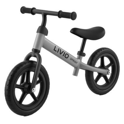 Livio Sprint Balanscykel grå