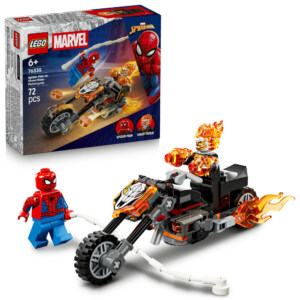 LEGO 76335 Spider-Man mot Ghost Rider på motorcykel