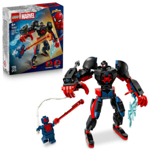 LEGO 76337 Miles Morales robot mot Spider-Man 2099