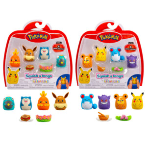 Squishalongs Pokémon 4-pack