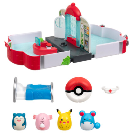 Squishalongs Pokémon Center Playset