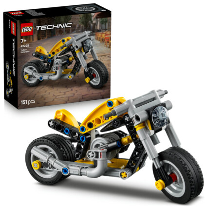 LEGO 42225 Gul motorcykel