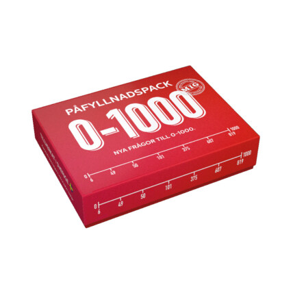 Påfyllnadspack 0-1000