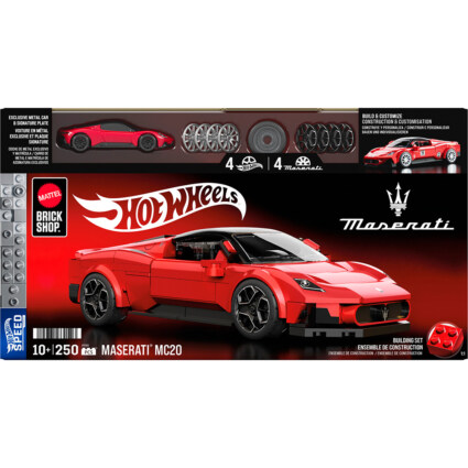 Hot Wheels Brick Shop Speed Series Maserati MC20
