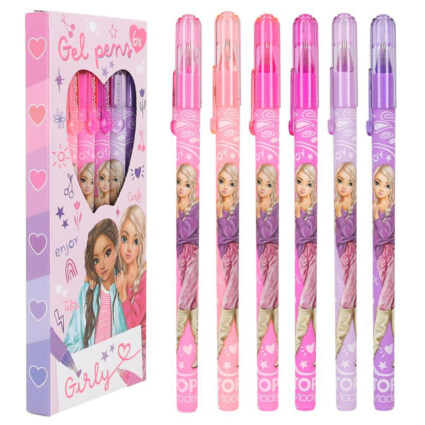 TOPModel Gelpennor Candy, 6-p