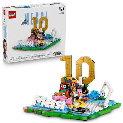 LEGO 43011 Lionel Messi – fotbollshöjdpunkter