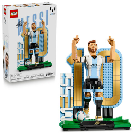 LEGO 43015 Lionel Messi – fotbollslegend