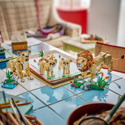 LEGO 31386 Vilda djur: Majestätiskt lejon