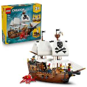 LEGO 31387 Ikoniskt piratskepp