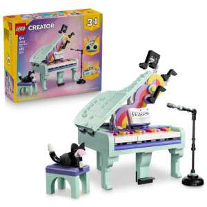 LEGO 31392 Flygel med musikdekorationer och katt