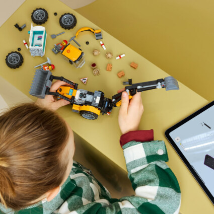 LEGO 60480 Gul grävlastare