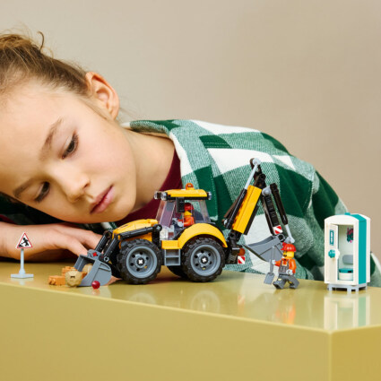 LEGO 60480 Gul grävlastare