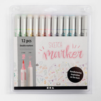 Sketch markers- pastellfärger