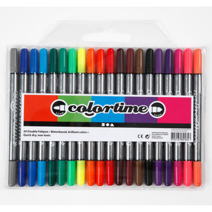 Colortime Dubbeltusch - standardfärger