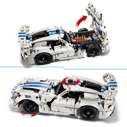 LEGO 42234 Dodge Viper GTS-R sportbil