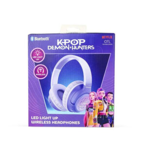 KPop Demon Hunters trådlösa over-ear-hörlurar