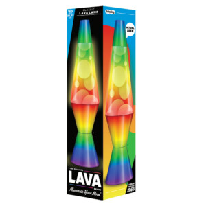 Original Lava Lamp Rainbow 37 cm