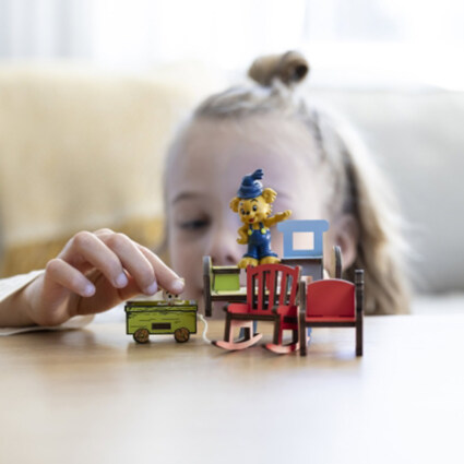 Bamse Dockhusmöbler Sovrum