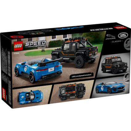 LEGO 77264 Jaguar Project 7 och Land Rover Defender