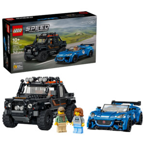 LEGO 77264 Jaguar Project 7 och Land Rover Defender