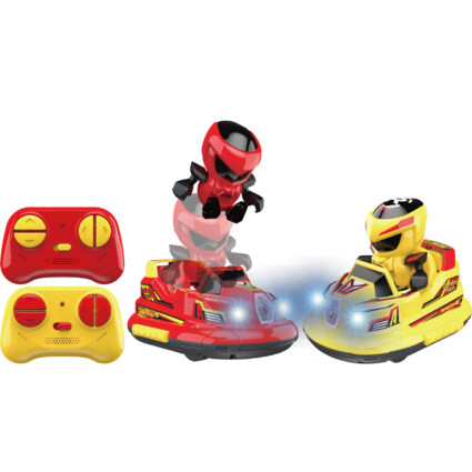 Junior Driver bilar 2-pack – röd & gul