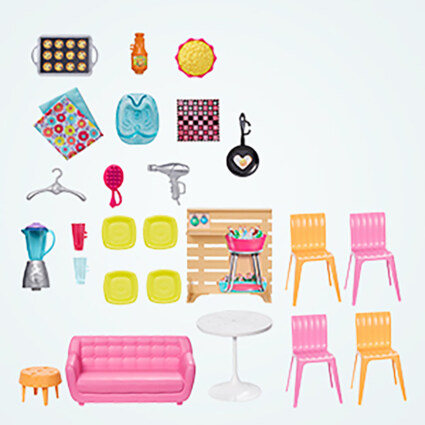 Barbie Malibu House