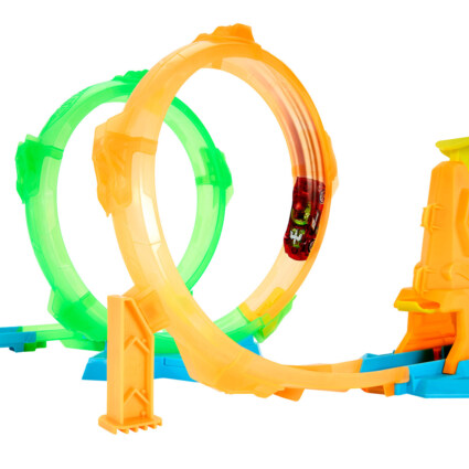 Hot Wheels Neon Speeders Corkscrew Loop