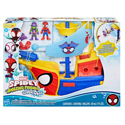 Spidey Water-Webs Bubble Piratskepp