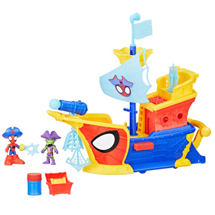 Spidey Water-Webs Bubble Piratskepp