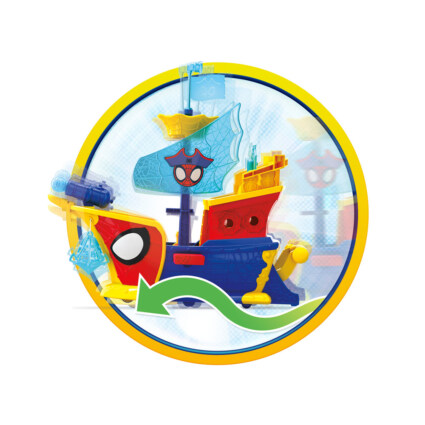 Spidey Bubble Piratskepp